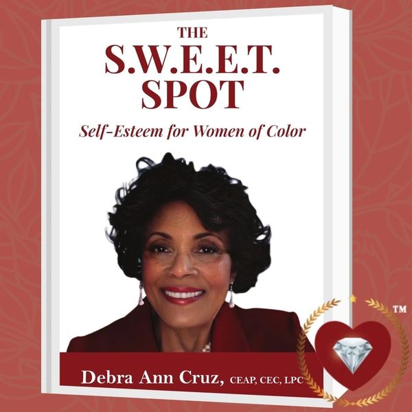 A book cover with a picture of debra ann cruz.